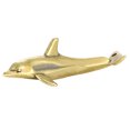 thumbnail image 1 of Miangastore Golden Diy Accessory Dolphin Decor For Handicraft Enthusiasts Daily Use 1Pcs, 1 of 9