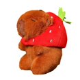 thumbnail image 2 of Llavero de peluche Hugo Juguete realista Carpincho Mochila suave, 2 of 7