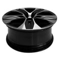 thumbnail image 3 of New OEM Replacement Wheel 18x8 in for 2020-2024 Toyota Highlander Gray Machined Face with Painted Inlay 18 inch Aluminum Rim, 3 of 5