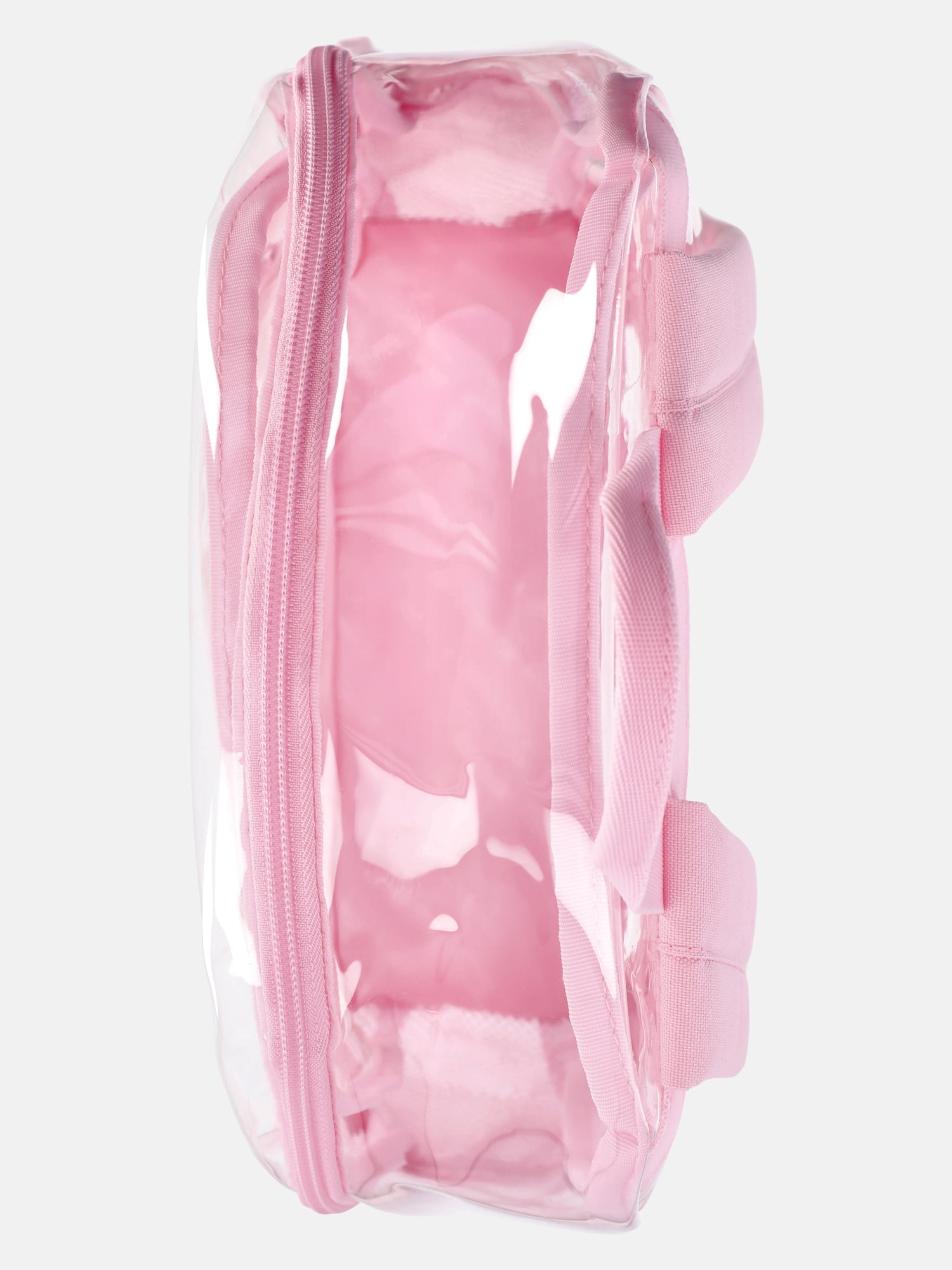 Reebok Kids' Kiwi 17" Clear Backpack, Pink Tulle