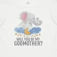 thumbnail image 4 of Inktastic Will You Be My Godmother? Boys or Girls Baby T-Shirt, 4 of 5