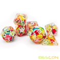thumbnail image 3 of Set de dados BESCON DICE Fruit Polyhedral RPG de 7 piezas, 3 of 5