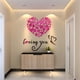 thumbnail image 1 of Pegatinas de pared con forma de corazón, vinilo extraíble, para decorar la habitación del hogar., 1 of 4