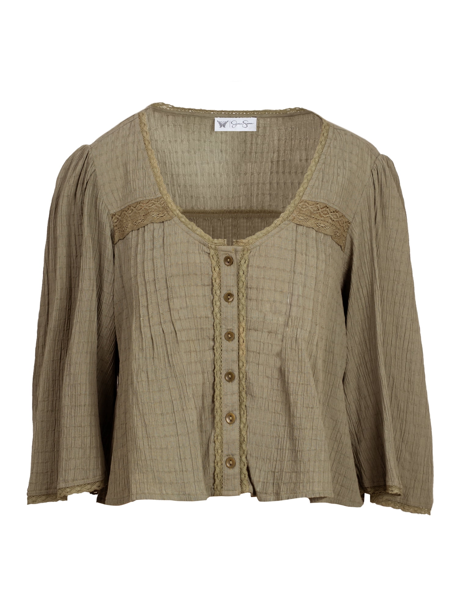 Jessica Simpson Women's Fiesole Lace Top, Sizes XS-XL