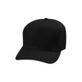 thumbnail image 1 of Top Headwear Poly Cotton Twill Snapback Cap  - Black, 1 of 2