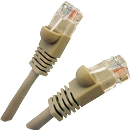 Professional Cable Category 5E Ethernet Network Patch Cable with Molded Snagless Boot, 100', Assorted Colors
