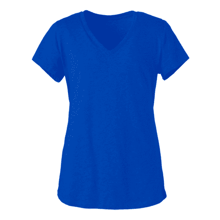 Soffe 6567V Womens Core V-Neck Tee