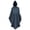 Navy, variant on Plus Size Renaissance Cosplay Vintage Maxi DressCosplay Men's And Women Cloak For Jedi Robe Costume Solid Color Tunic Hooded Uniform Black XXL