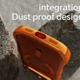 thumbnail image 5 of For iPhone 17 Pro Max Magnetic Phone Case,Cute Wavy Electroplated Bumper,Compatible with Mag-Safe,Ultra Slim Shockproof Drop Protection,Anti-Scratch Rugged Thin Fit Phone Case Cover,Orange, 5 of 6
