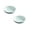 Green 2PCS, variant on Round Restaurant Serving Trays, Round Deep Serving Plate, Multipurpose Snack Candy Plate, Plastic Bowl Plates, for Dining, Bar, Catering, Home Use, Fast Food Tray with Non-Slip Surface