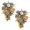 C, variant on Wood Beads Wreath Color B Fall Harvest Decor