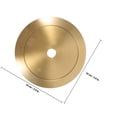 thumbnail image 2 of OUNONA 1Set Golden Light Socket Retainer Rings for People Who Value Craftsmanship 3.93X3.93X0.39in, 2 of 5