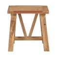 thumbnail image 4 of Modus Furniture Harby Reclaimed Wood Square Side Table, Rustic Tawny, 4 of 6