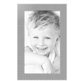 thumbnail image 2 of ArtToFrames 18" x 31" Steel Ripple Brushed Picture Frame, 18x31 inch Silver Wood Poster Frame (WOM-5269),  Pack, 2 of 7