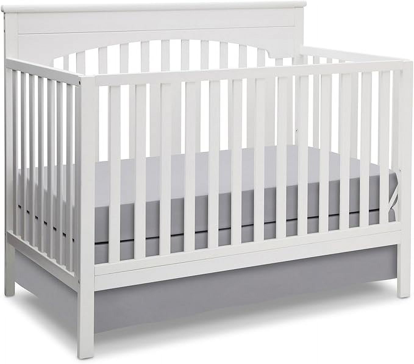 Full-Size Conversion Kit Bed Rails for Remi Crib by Delta Children - #0050 (White)