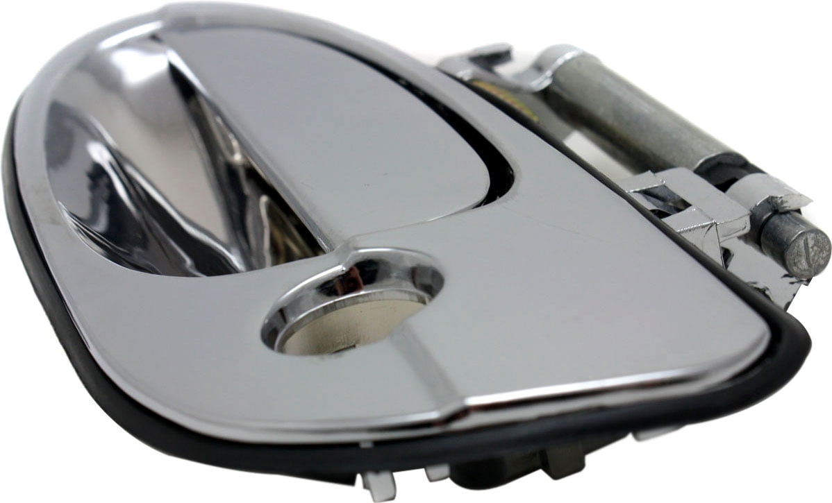 Replacement REPN462124C Exterior Door Handle Compatible with 2000-2003 Nissan Maxima Front, Left Driver Chrome