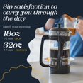 thumbnail image 3 of Cafetera de prensa francesa ESPRO P3 532 ml negra, 3 of 9