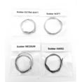 Silver Solder Wire Assorted 4 Types XSoft, Soft Medium & Hard Jewelry