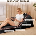 thumbnail image 5 of Akaber Folding Boneless Chair, Futon Sofa Bed with Portable Handle, Small Couch for Living Room, Bedroom, Black, 5 of 9