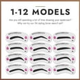 thumbnail image 4 of Kit Moldeador De Cejas, Plantillas Para Cejas Fáciles De Usar Que Ahorran Tiempo, 24 Estilos Elegantes Para Maquillaje Para Principiantes, 4 of 8
