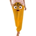 thumbnail image 2 of Beach Pants for Women Funny Print Lightweight Elastic Waist Straight Leg Sweatpants with Pockets Casual Trousers, 2 of 4