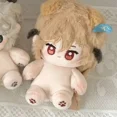 thumbnail image 3 of Muñeco de peluche Genshin Impact Kaveh Alhaitham de 10 cm con orejas de animal, muñeco de peluche desnudo, colgante de cuerpo, llavero, juguetes para niños, regalo de Navidad para adultos, 3 of 5