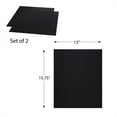 thumbnail image 2 of Classic Cuisine Set of 2 FDA Approved Double-Sided BBQ Grill Mats, Black, 2 of 7