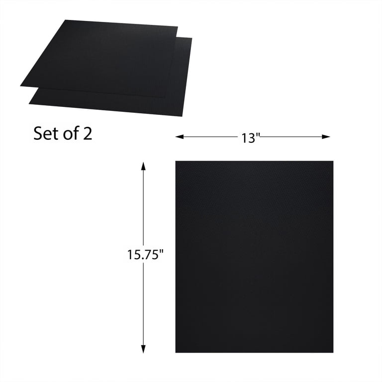 Classic Cuisine BBQ Grill Mats, 2-Pack Nonstick photo 2