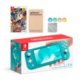 thumbnail image 1 of Nintendo Switch Lite Turquoise with Super Bomberman R and Mytrix Accessories NS Game Disc Bundle Best Holiday Gift, 1 of 5