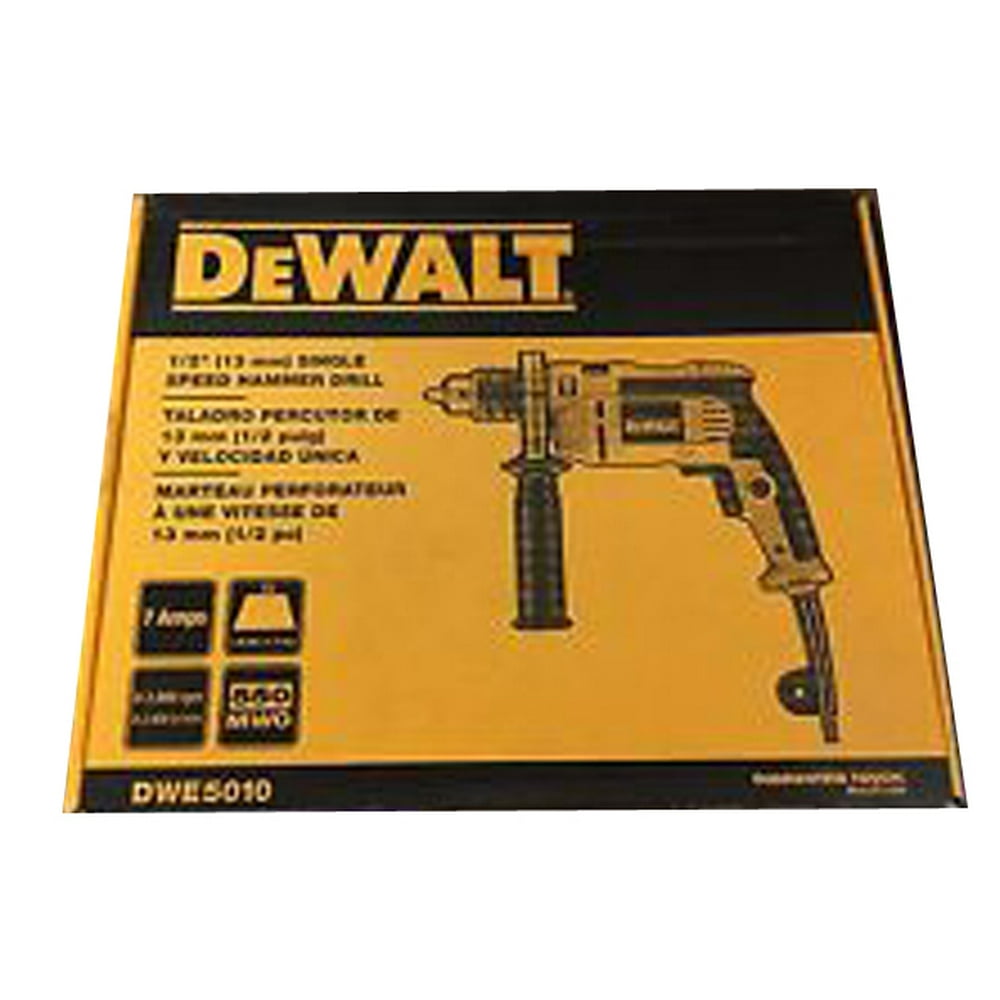 DEWALT DWE5010 1/2Inch Single Speed Hammer Drill