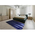thumbnail image 4 of Ahgly Company Indoor Rectangle Patterned Night Blue Area Rugs, 2' x 4', 4 of 6