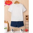 thumbnail image 2 of Monster Truck Print T-Shirt, Tees For Boys, Casual Short Sleeve T-shirt For Summer Spring Fall, 2 of 6