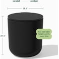 thumbnail image 2 of Songqin Kona Cooler Side Table – 2-in-1 Outdoor Patio Side Table w/Cooler | Insulated 40L Capacity | Modern Accent Décor for Hosting, BBQ, Poolside, 2 of 10