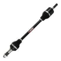 Demon Powersports Front Left Heavy Duty Axle (2016-23) Can Am Defender HD5/HD8/HD10/Max, Made of 4340 Chromoly Steel, Dual Heat Treated High Strength, Gives Wider Angles & in Molybdenum Grease