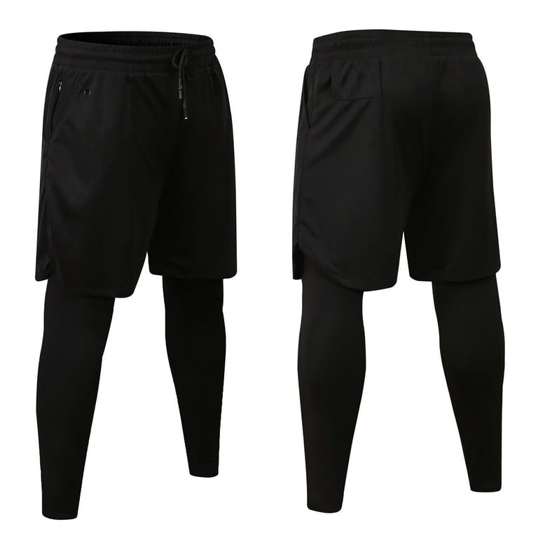 Tomshoo Puma Men's Athletic Shorts 2 in 1 Sport Pants with Convenient  Pockets and Stretchy Fabric 
