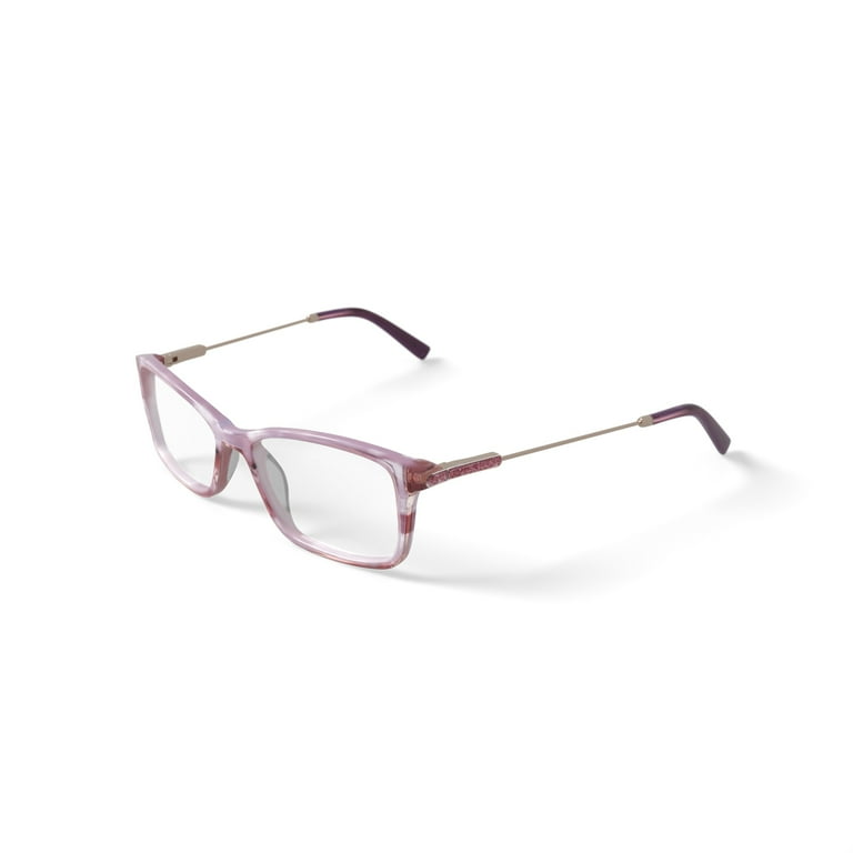 Walmart Women's XSMI80AS-C1 Square Prescription Eyeglasses with