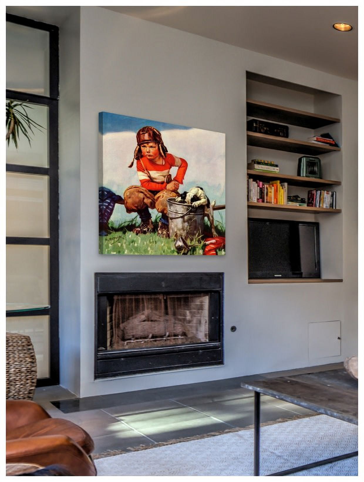 Marmont Hill "Young Pilot" by Curtis Painting Print on Canvas