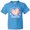 Pacific Blue, variant on Inktastic Daddy's Little Sweetie with Pink Heart Cookie Youth T-Shirt