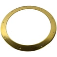 thumbnail image 2 of Nagina International 16”Dia Solid Brass Porthole Ring Wall Mount, 2 of 3