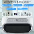 thumbnail image 3 of COZITO 12000 BTU Portable 4-in-1 Air Conditioner with Smart WiFi Control, Heats and Cools 450 Sq Ft, 3 of 11