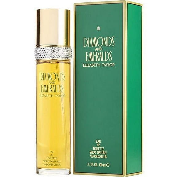 Diamonds and Emeralds by Elizabeth Taylor for Women - 3.3 oz EDT Spray