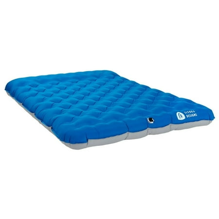 Sierra Designs Queen Air Bed with Pump - 2-Person Blue