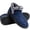 Blue, variant on Knivor Slip On Winter Ankle Boots for Women Fuzzy Fleece Lined Non-Slip Warm Snow Booties Casual Winter Shoes for Women Cold Weather Footwear Indoor Outdoor