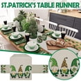 thumbnail image 1 of ZZkhGo Up to 45% Off St. Patrick's Day Printed Dining Table Runner For Family Holiday Parties Decor, 1 of 5