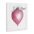 thumbnail image 2 of Stupell Industries Cottage Kids' Baby Elephant Sleeping on Large Red Balloon Canvas Art, 16 x 20, by Aimee Del Valle, 2 of 7