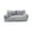 Light Grey, variant on Feierber Pet Sofa Bed Fluffy Plush Pet Couch with Raised Edges Pillows Anti-Slip Bottom Washable Calming Pet Beds for Medium Small Dogs Cats