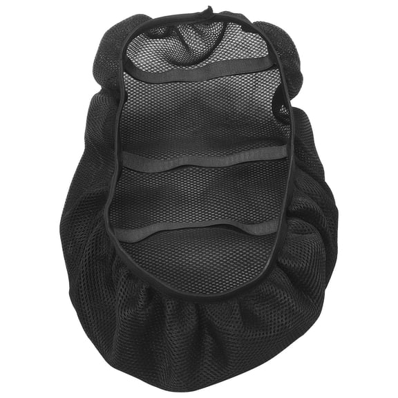 BESTYASH Motorcycle Seat Cover Black Breathable Cushion Protector for Comfortable Ride