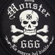 thumbnail image 4 of Gorra Trucker Negra Unitalla Logo Monster Parche, 4 of 5