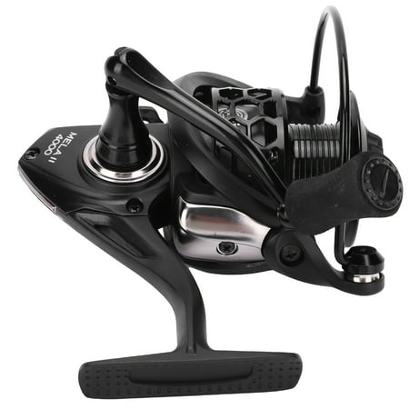 Nieyigj MELA4000 Spinning Reel 13+1 Bearings 5.0:1 Gear Ratio Left Right Interchangeable Fishing Wheel Black