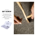 thumbnail image 3 of 1 Set Replacement Set Screw Assortment Bathroom Fixture Hex Screw Grub Screw, 3 of 8